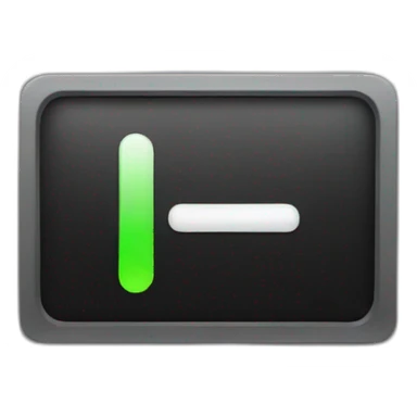 Black pause button sticker