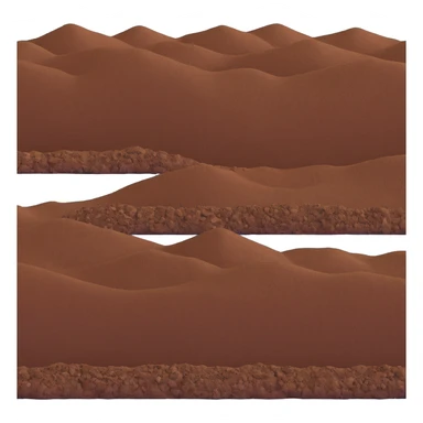 loam, earthy soil texture sticker