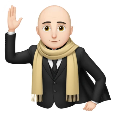 Gru from Despicable me sticker
