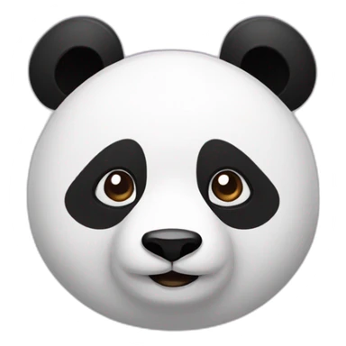 panda karatéka sticker