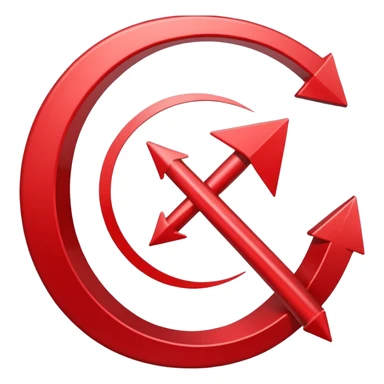 Prompt 15: "Is your backup plan."
Graphic: 🔄 Refresh/loop arrows icon (white with red highlights).
Animation: Arrows rotate smoothly.
Background: Transparent. sticker