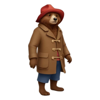 paddington-bear sticker