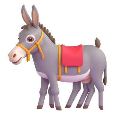 Donkey sticker