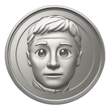 Latvian coin lats sticker