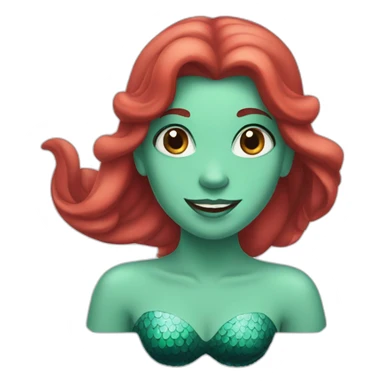 Little mermaid sticker