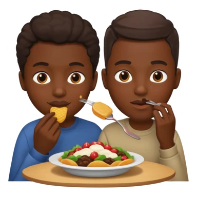 i want two person nicke eatche athore sticker