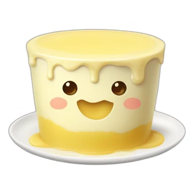 vanilla pudding sticker