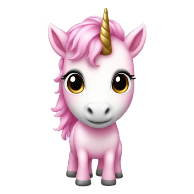 Cute unicorn pink sticker
