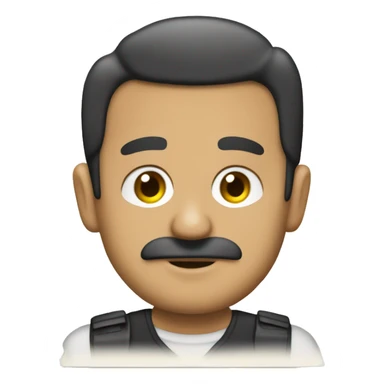 Pabo escobar anotando en libreta sticker