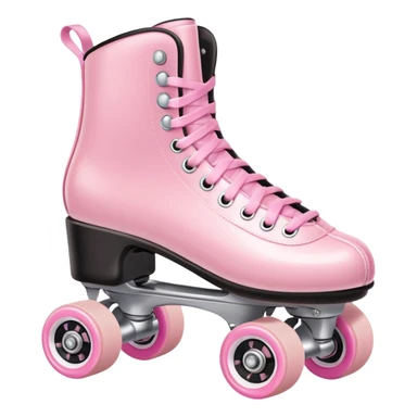Light pink Roller skates  sticker