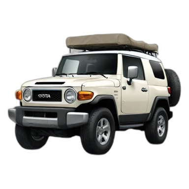 Toyota FJ  sticker