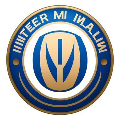 inter milan logo sticker