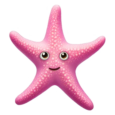 Pink Starfish sticker