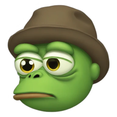 pepe sad sticker