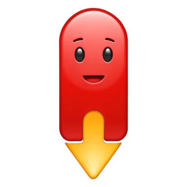 punto esclamativo rosso emonji sticker