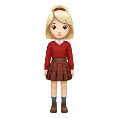 scotch skirt sticker