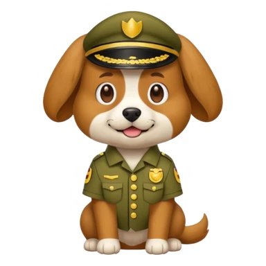 perrito repartidor de Rappi, emoji style, transparent background sticker