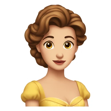 Belle sticker