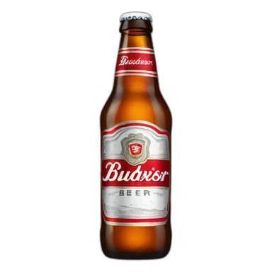 Budweiser beer sticker