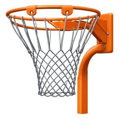 basketball hoop sticker