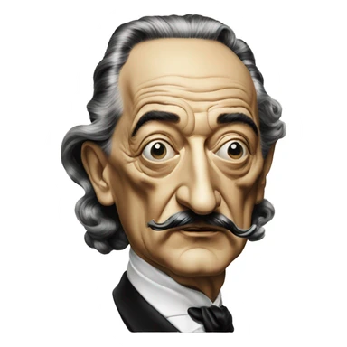 Salvador Dali sticker