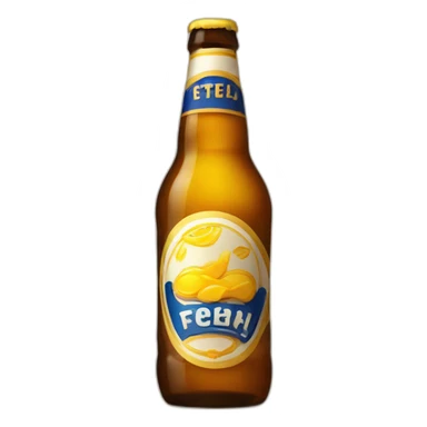 cervezas estilo Hawái sticker