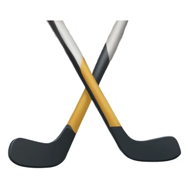 hockey stick hitting puck sticker