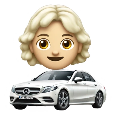 Mercedes-Benz c180 2020 white sticker