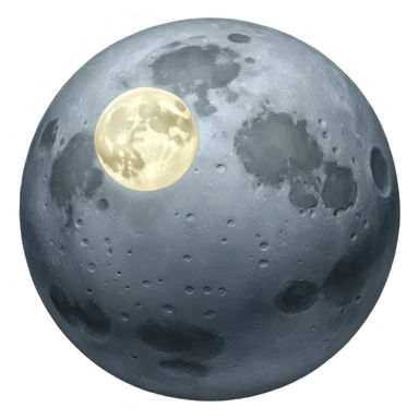Moon cricket sticker