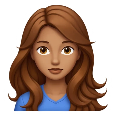 flipping hair emoji sticker