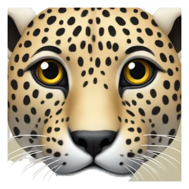 jaguar with loving eye sticker
