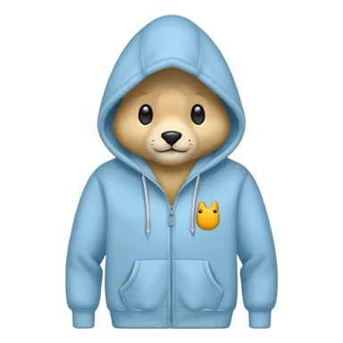 Animal Hoodie  sticker