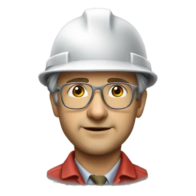 soviet engineer photorealistic sticker