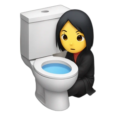 Itachi au toilette sticker