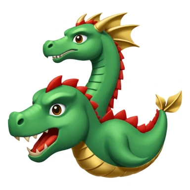Crea l'immagine di un drago  sticker