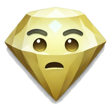 Diamond pixel sticker