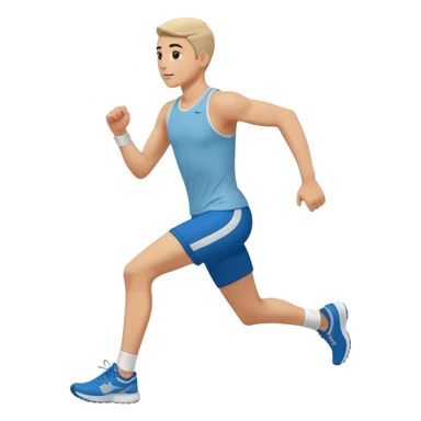 corriendo amperlmanchen estilo sticker