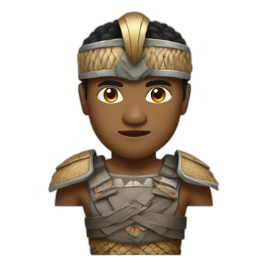 Fijian Warrior sticker