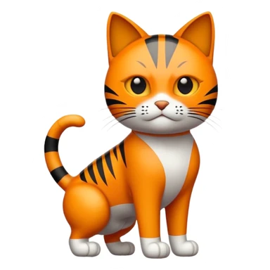 Jordan cat logo sticker