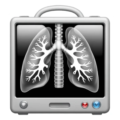 Chest X-ray sticker