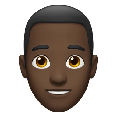 Black man one eyebrow up sticker