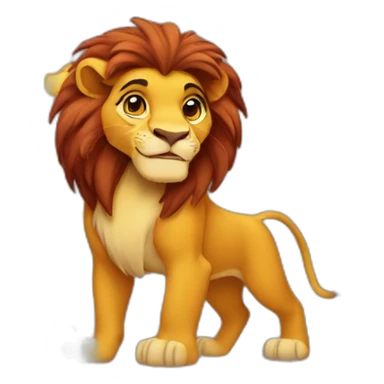 Lion King sticker