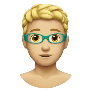 summer olympics boy swimming sticker