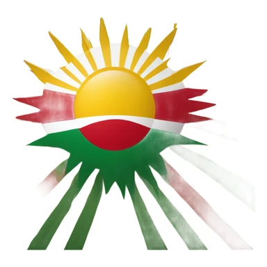 Kurdistan flag emoji sticker