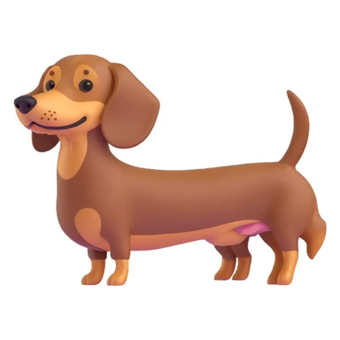 dachshund dog sticker