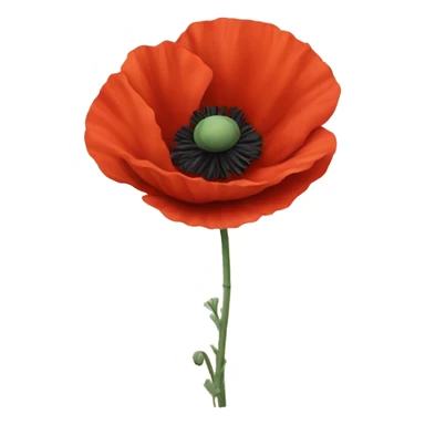 poppy sticker