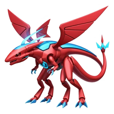 Vikavolt-Salamence-Genesect-Miraidon-fusion, full body sticker