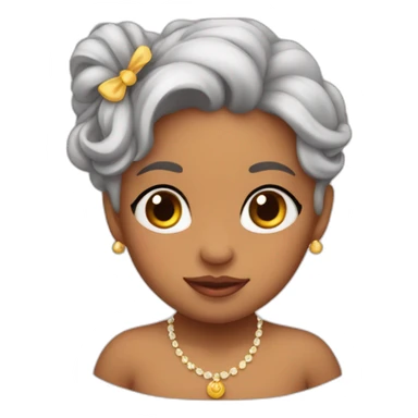 Bebé mamá morena sticker