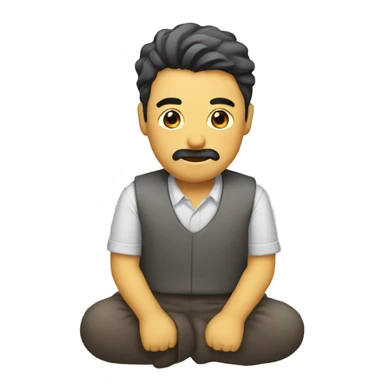 Bubu trabajando  sticker