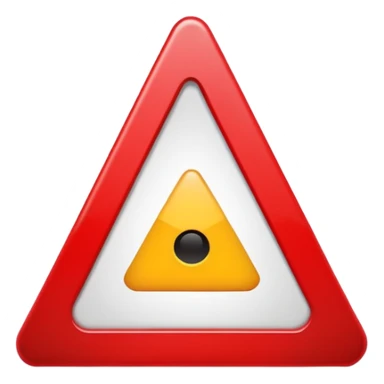 attention danger!! sticker